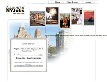 Tablet Screenshot of cny.essentialnyjobs.com