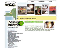Tablet Screenshot of healthcare.essentialnyjobs.com