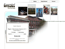Tablet Screenshot of nc.essentialnyjobs.com