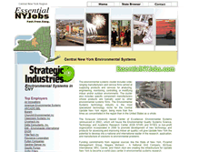 Tablet Screenshot of environmentalsystems.essentialnyjobs.com